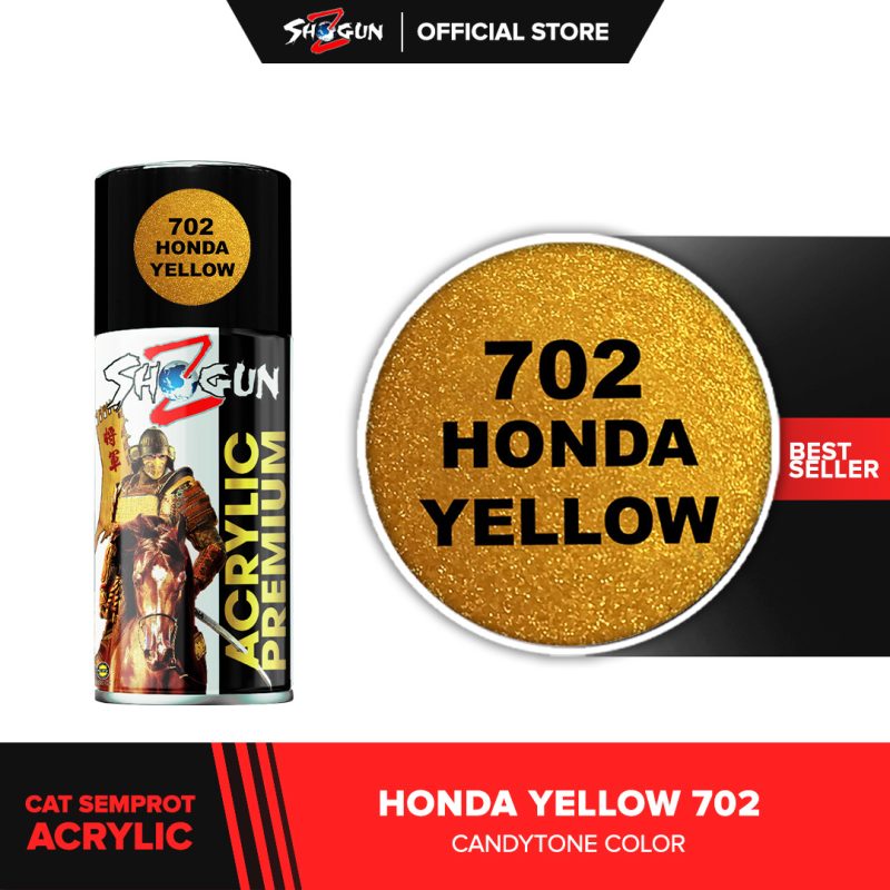 Acrylic Honda Yellow 702