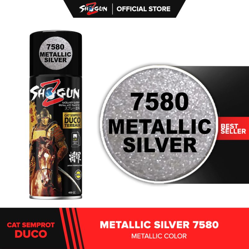 Metallic Silver 7580