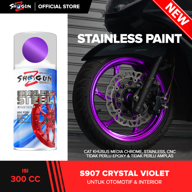 Stainless Steel Paint Crystal Violet S907